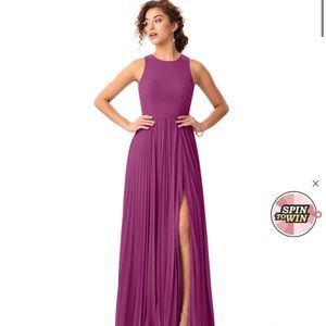 Azazie Lindie Orchid in size A12